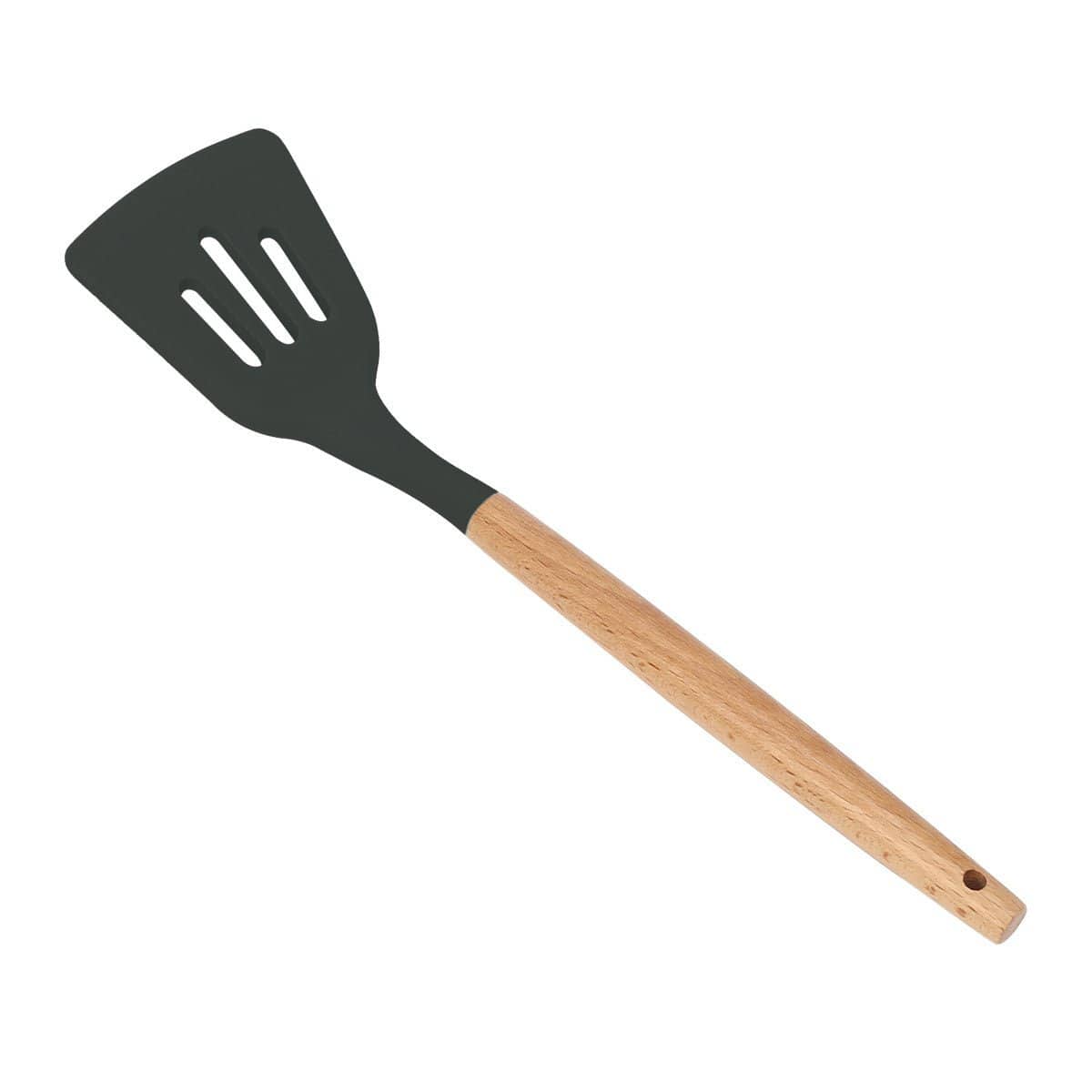 Profectus Store 0 Slotted spatula SilliconeWood Kitchen Tool Set
