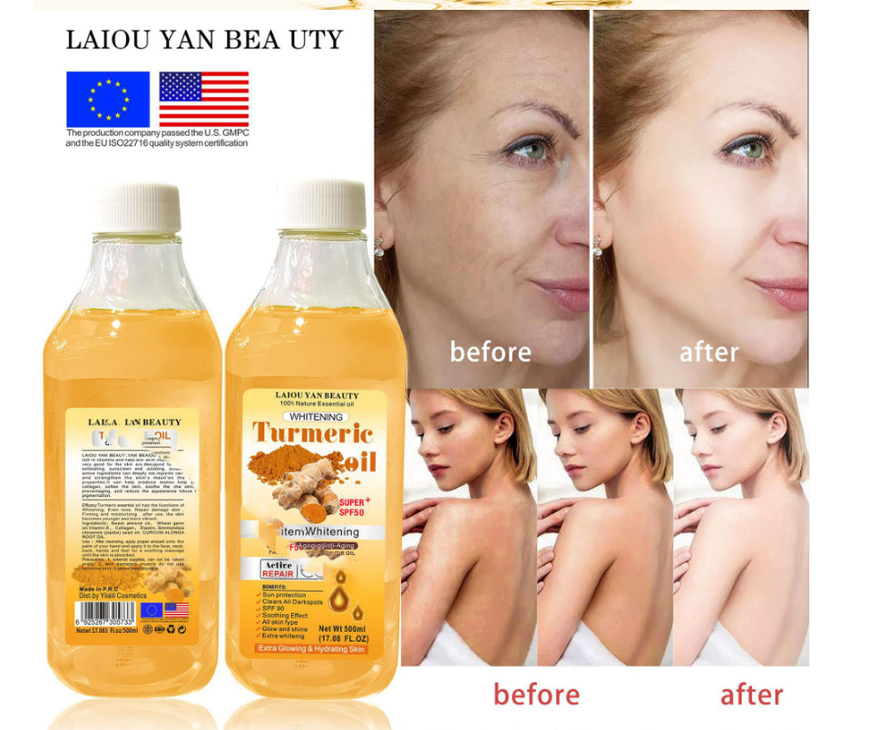 Turmeric Soothing Oil Body Massage Oil