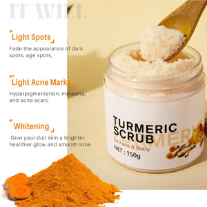 Turmeric Scrub Softens Horny Body Care