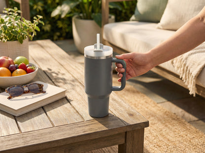 40oz Leak-Proof Tumbler – All-Day Cold, Sleek, & Spill-Free