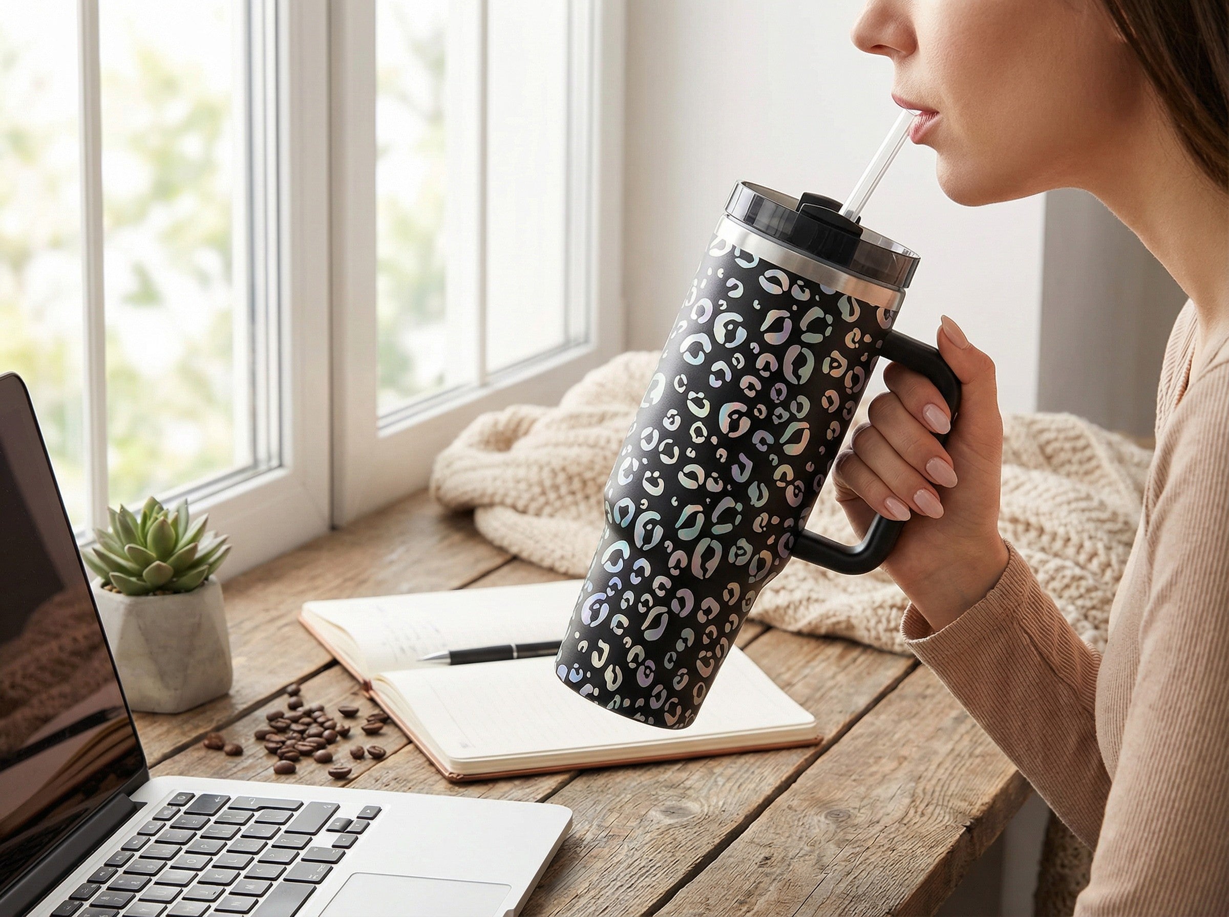 40oz Leak-Proof Tumbler – All-Day Cold, Sleek, & Spill-Free
