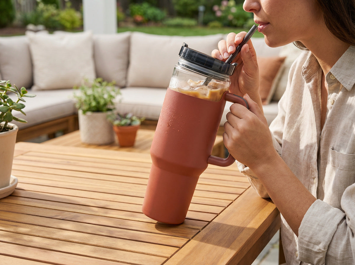 40oz Leak-Proof Tumbler – All-Day Cold, Sleek, & Spill-Free