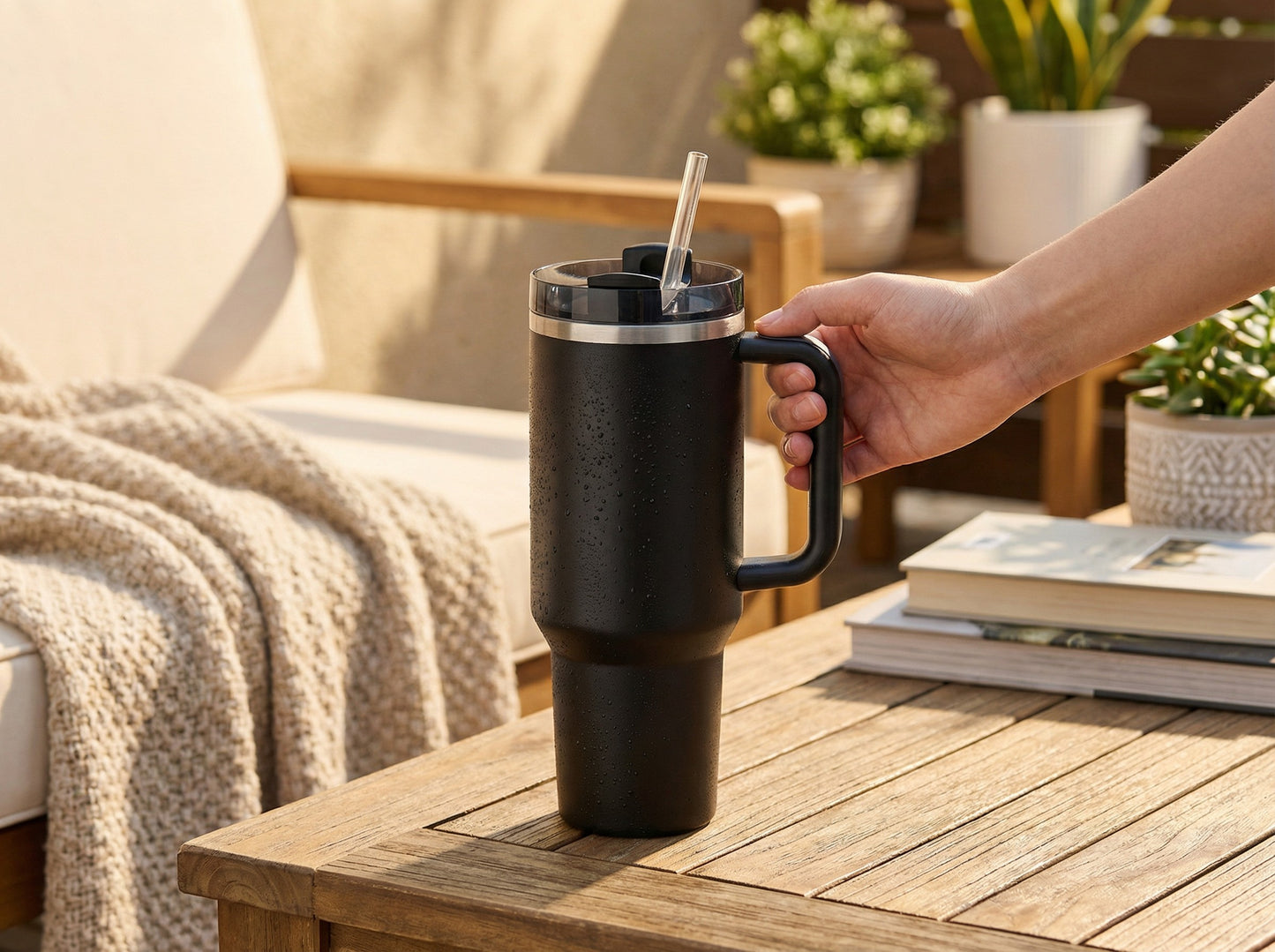 40oz Leak-Proof Tumbler – All-Day Cold, Sleek, & Spill-Free