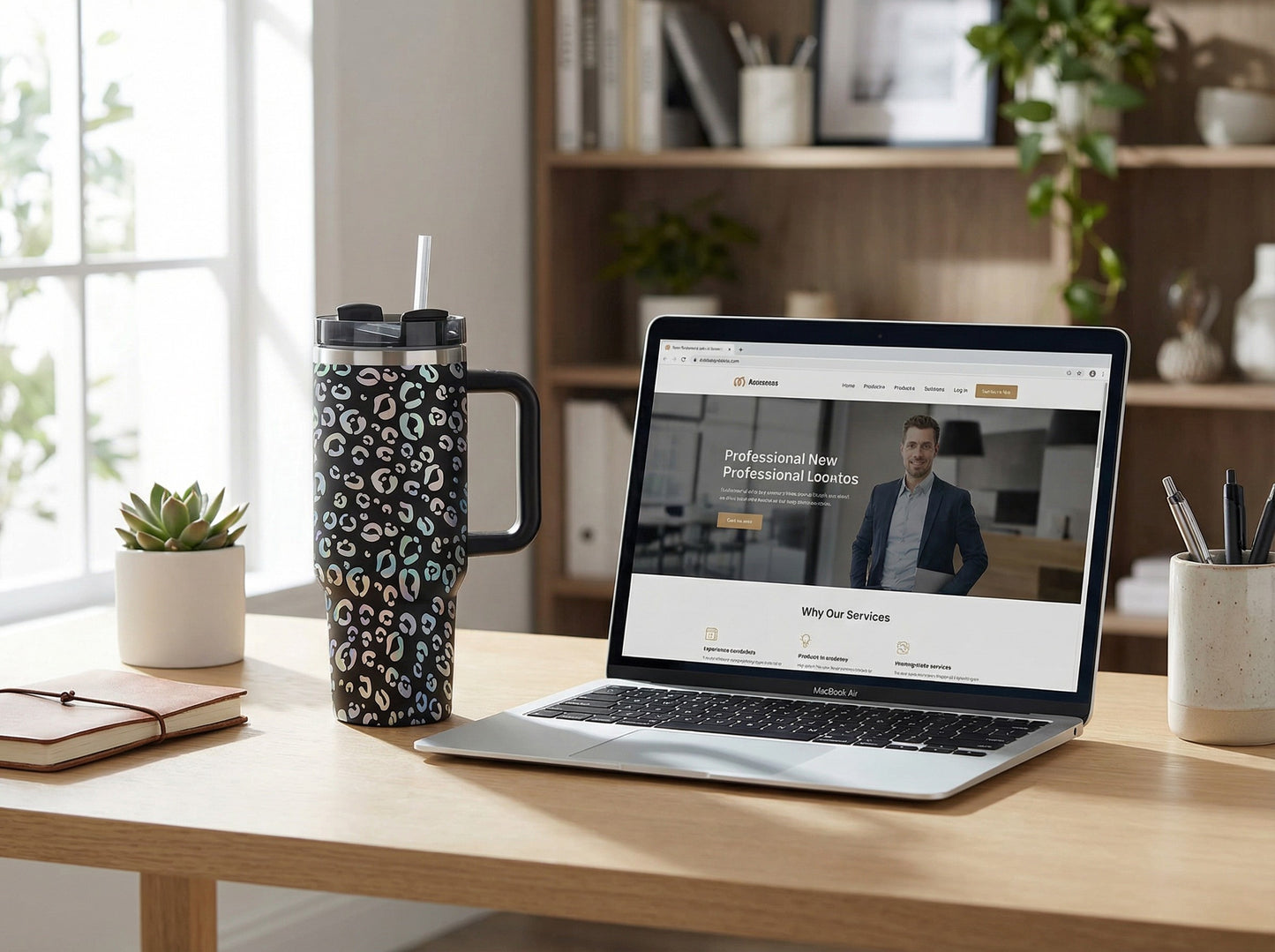 40oz Leak-Proof Tumbler – All-Day Cold, Sleek, & Spill-Free