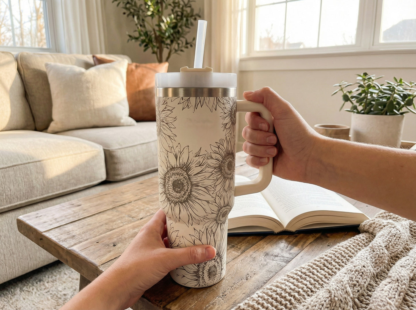 40oz Leak-Proof Tumbler – All-Day Cold, Sleek, & Spill-Free