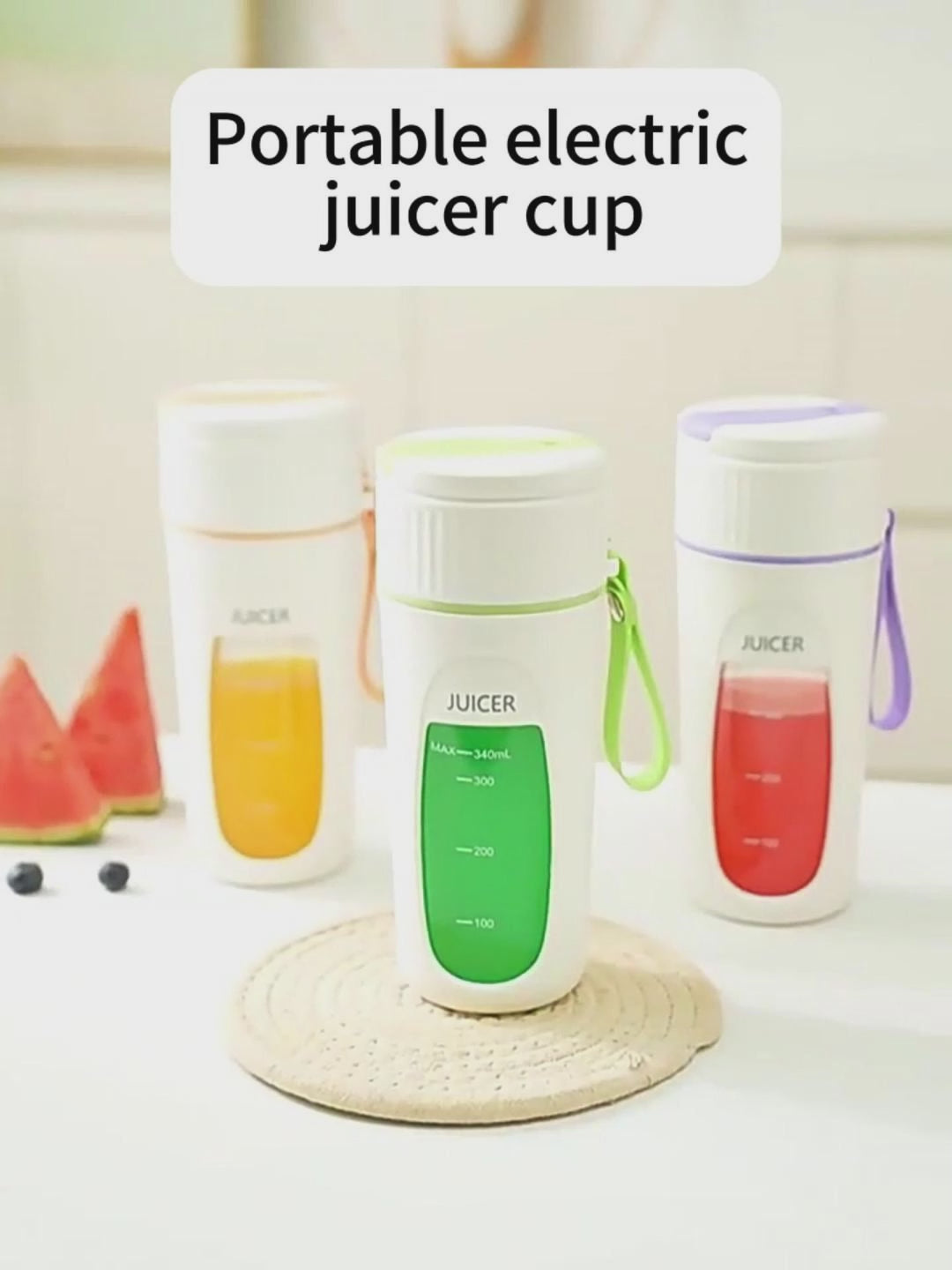 QuickMix Portable Juicer - Blend Anywhere, Anytime.