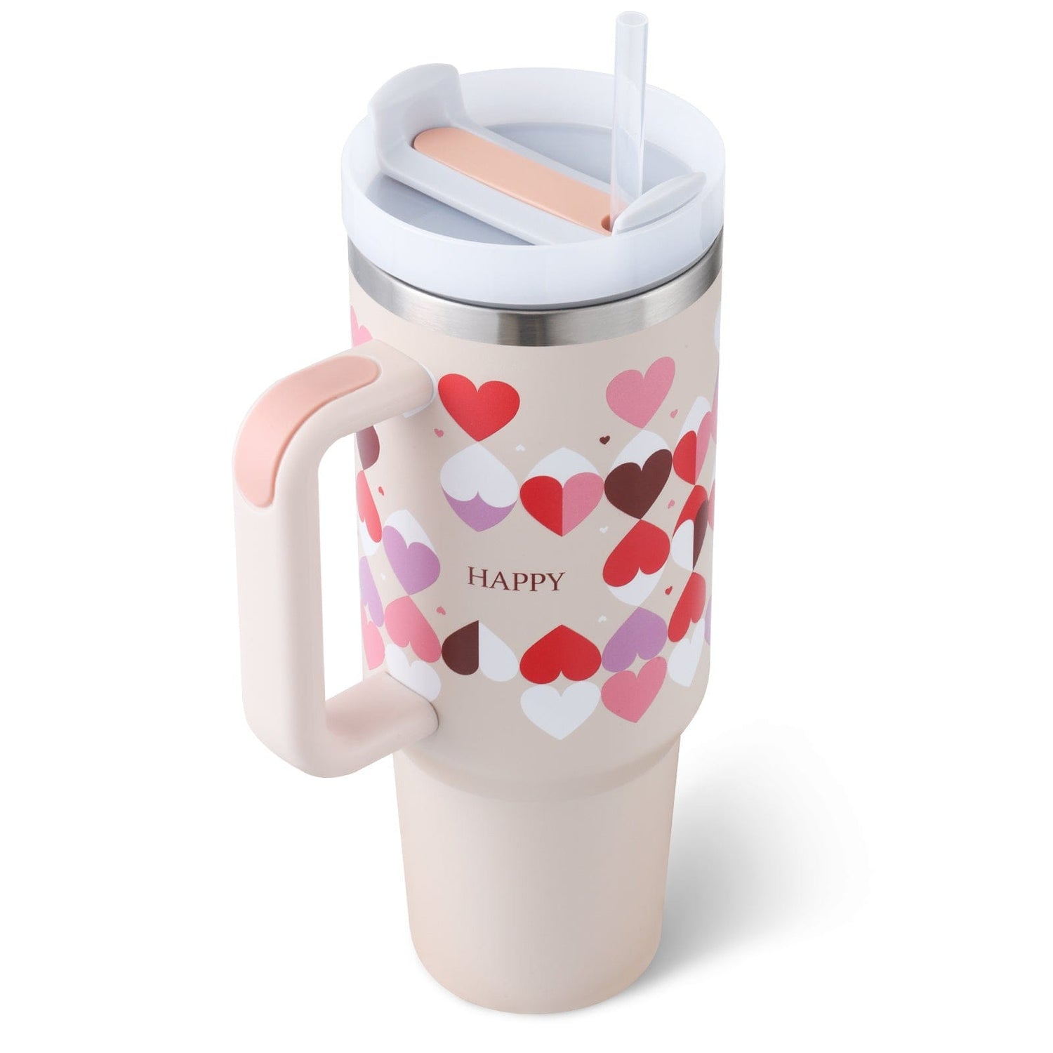 Profectus Store 0 Pink love A / 1200ML / 1PC Eversip 40 OZ Insulated Tumbler With Handle