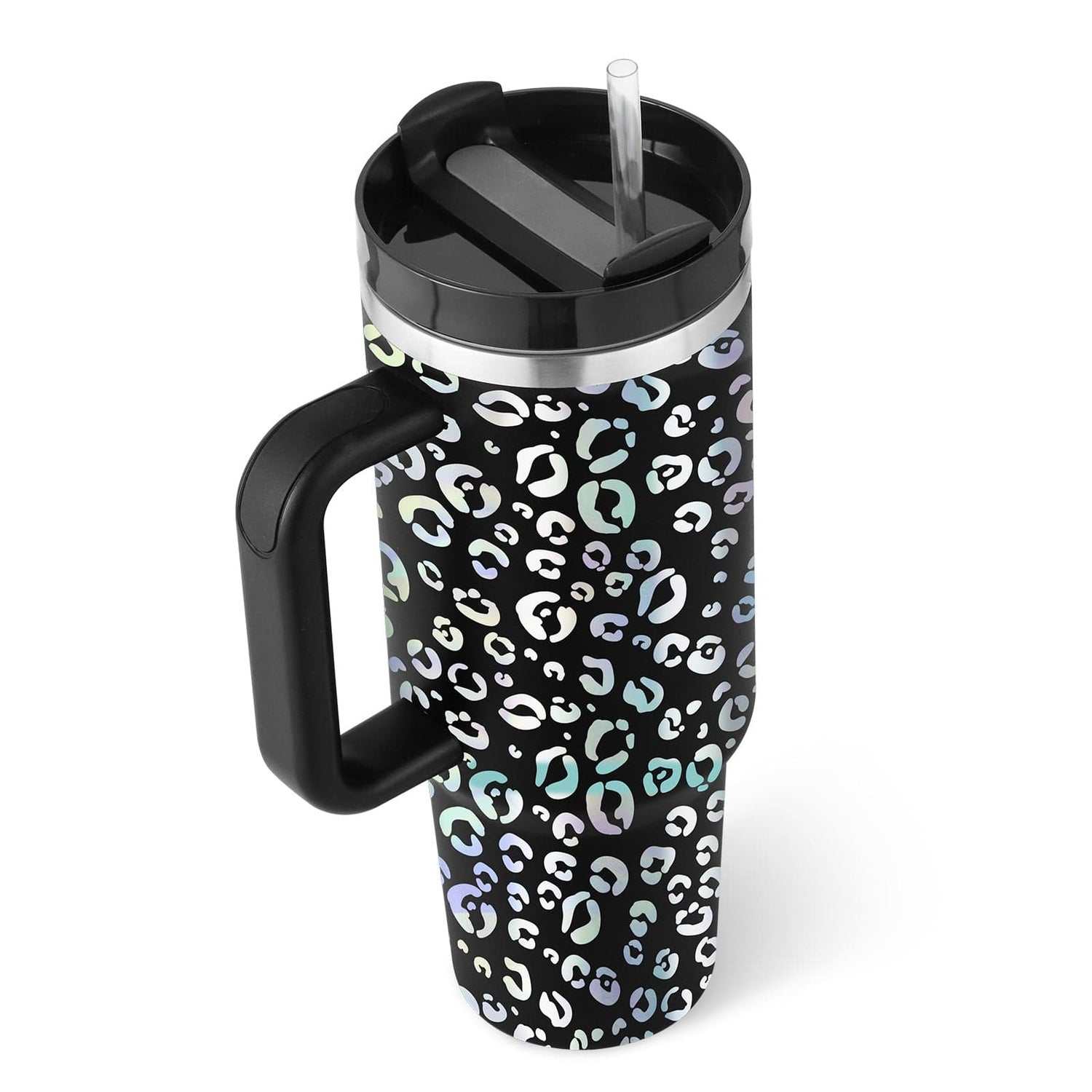 Profectus Store 0 Style1 black / 1200ML / 1PC Eversip 40 OZ Insulated Tumbler With Handle